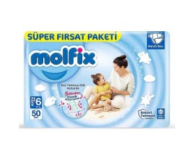 Molfix Bebek Bezi 4 Numara 76 lı