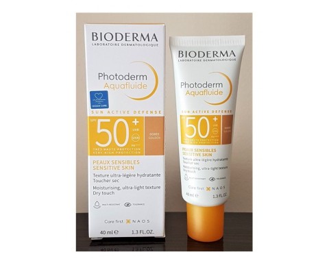 Bioderma Photoderm Aquafluid Light Spf 50 40 ML Renkli Güneş Kremi