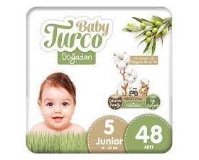 Baby Turco Doğadan 5 Numara Junıor 48 Adet