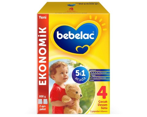 Bebelac 4 Çocuk Devam Sütü 800 Gr