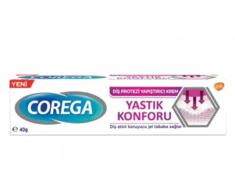 Corega Yastık Konforu 40 gr Diş Yapıştırıcı Krem