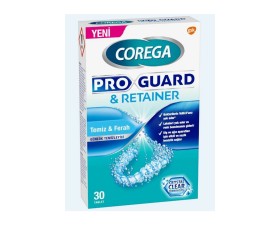 Corega Proguard Retainer 30'lu Temizleyici Tablet