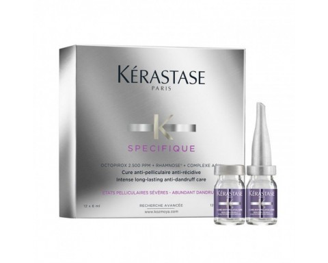 Kerastase Specifique Uzun Süre Kalıcı Etkili Kepek Karşıtı Yoğun Kür Serum 12x6ml